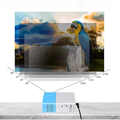 Mini Projecteur - PocketProject™ - Bleu