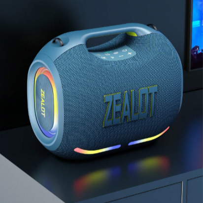 Haut Parleur - BeatForge™ - Bleu