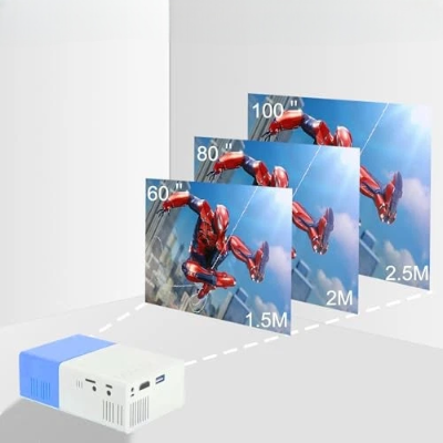 Mini Projecteur - PocketProject™ - Bleu