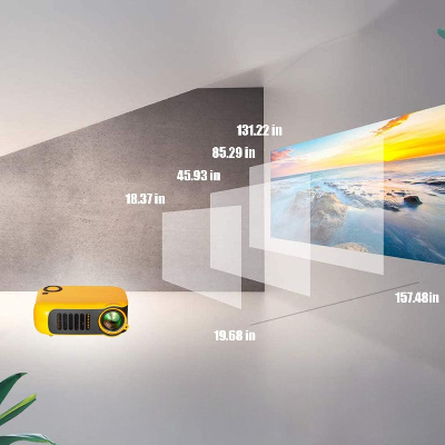 Mini Projecteur - NeoVision™ - Jaune