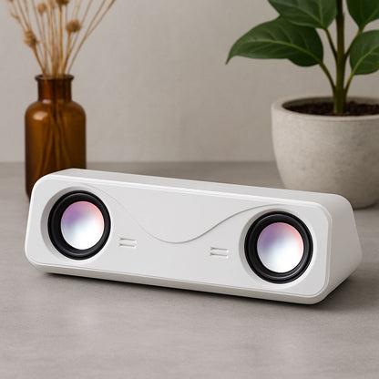 Haut Parleur - BassCore™ - Blanc Duo