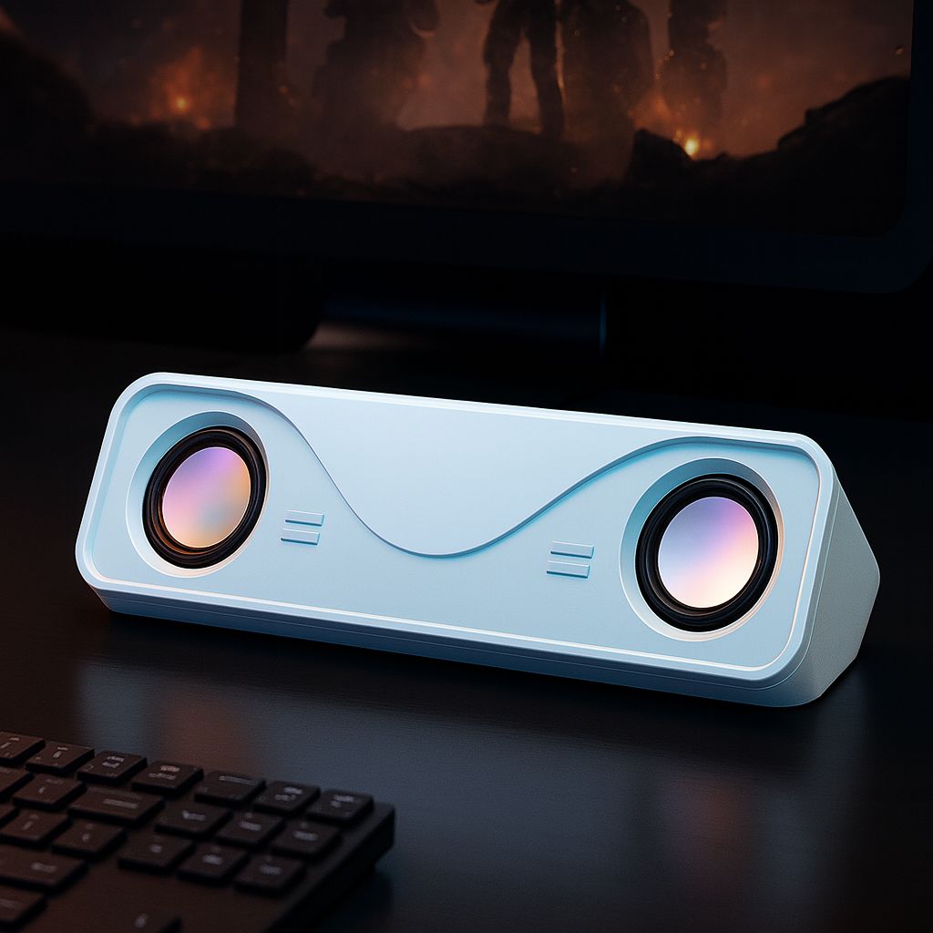 Haut Parleur - BassCore™ - Blanc Duo
